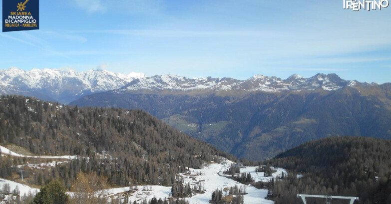 Webcam Folgarida-Marilleva  (Skiarea Campiglio Dolomiti di Brenta - Val di Sole Val Rendena) - Val Panciana