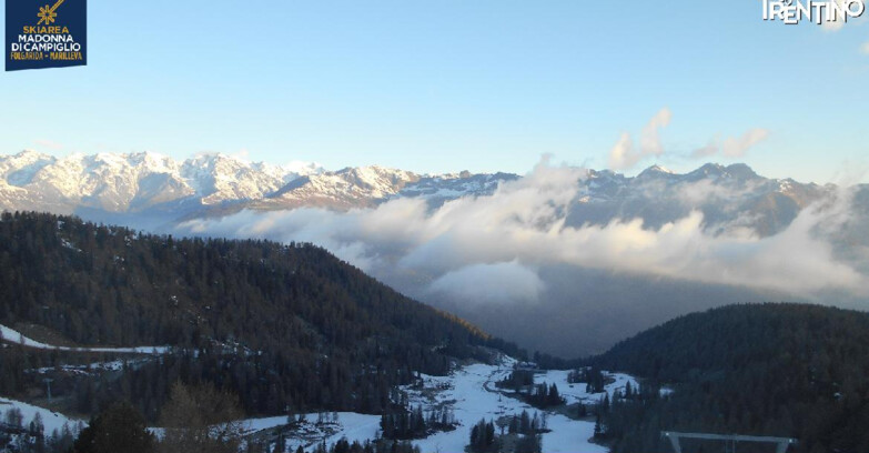Webcam Folgarida-Marilleva  (Skiarea Campiglio Dolomiti di Brenta - Val di Sole Val Rendena) - Val Panciana