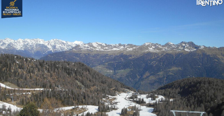 Webcam Ski area Campiglio Dolomiti di Brenta Val di Sole Val Rendena - Val Panciana