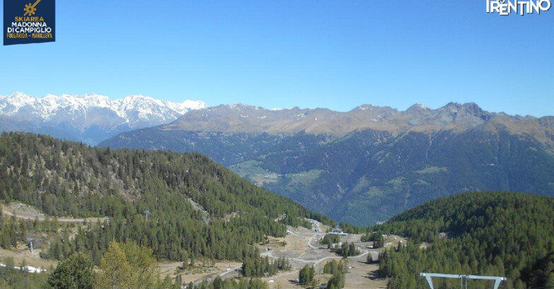 Webcam Folgarida-Marilleva  (Skiarea Campiglio Dolomiti di Brenta - Val di Sole Val Rendena) - Val Panciana
