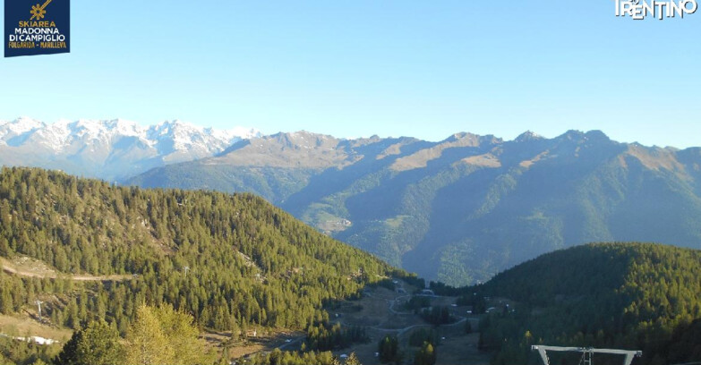 Webcam Folgarida-Marilleva  (Skiarea Campiglio Dolomiti di Brenta - Val di Sole Val Rendena) - Val Panciana
