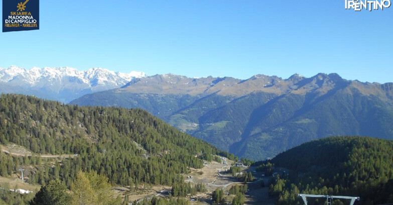Webcam Folgarida-Marilleva  (Skiarea Campiglio Dolomiti di Brenta - Val di Sole Val Rendena) - Val Panciana