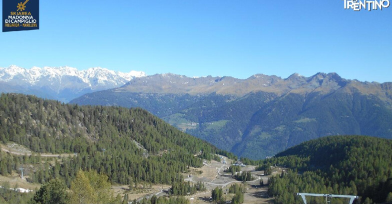 Webcam Folgarida-Marilleva  (Skiarea Campiglio Dolomiti di Brenta - Val di Sole Val Rendena) - Val Panciana