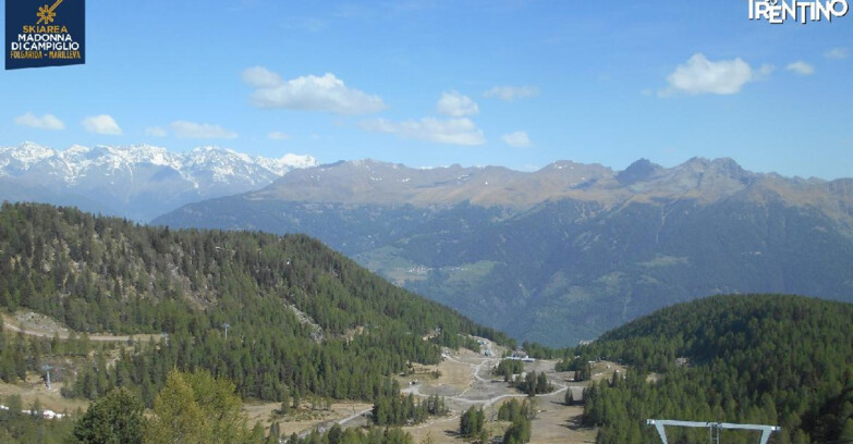Webcam Folgarida-Marilleva  (Skiarea Campiglio Dolomiti di Brenta - Val di Sole Val Rendena) - Val Panciana
