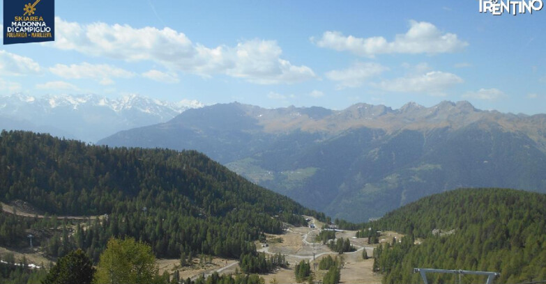 Webcam Folgarida-Marilleva  (Skiarea Campiglio Dolomiti di Brenta - Val di Sole Val Rendena) - Val Panciana