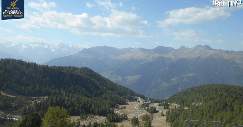 Webcam Folgarida-Marilleva  (Skiarea Campiglio Dolomiti di Brenta - Val di Sole Val Rendena) - Val Panciana