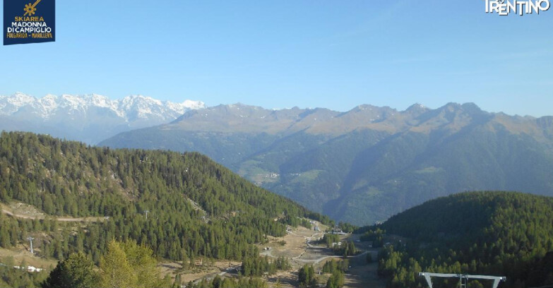 Webcam Folgarida-Marilleva  (Skiarea Campiglio Dolomiti di Brenta - Val di Sole Val Rendena) - Val Panciana
