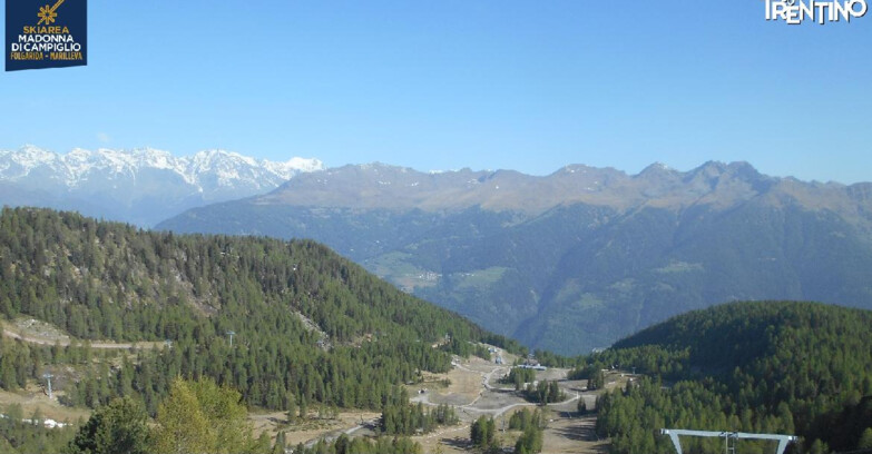 Webcam Folgarida-Marilleva  (Skiarea Campiglio Dolomiti di Brenta - Val di Sole Val Rendena) - Val Panciana
