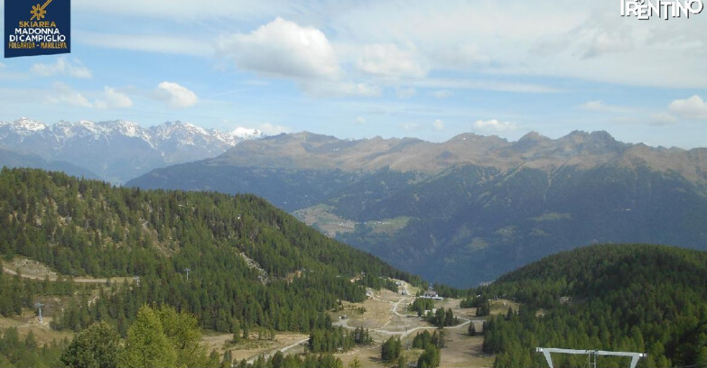 Webcam Folgarida-Marilleva  (Skiarea Campiglio Dolomiti di Brenta - Val di Sole Val Rendena) - Val Panciana