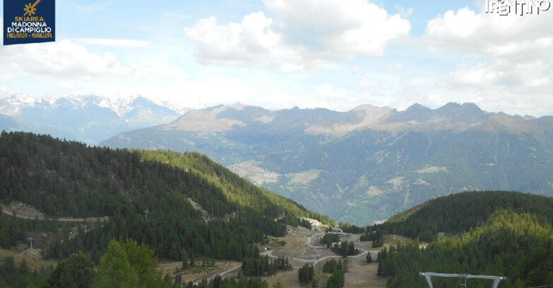 Webcam Folgarida-Marilleva  (Skiarea Campiglio Dolomiti di Brenta - Val di Sole Val Rendena) - Val Panciana