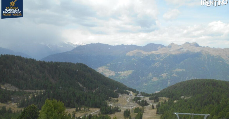 Webcam Folgarida-Marilleva  (Skiarea Campiglio Dolomiti di Brenta - Val di Sole Val Rendena) - Val Panciana
