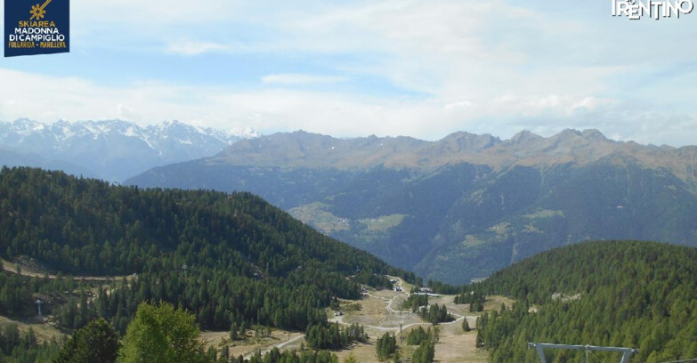 Webcam Folgarida-Marilleva  (Skiarea Campiglio Dolomiti di Brenta - Val di Sole Val Rendena) - Val Panciana