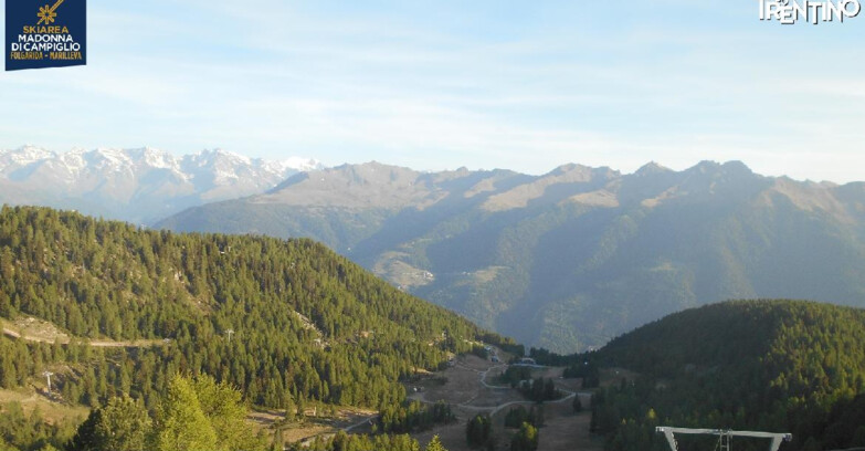 Webcam Folgarida-Marilleva  (Skiarea Campiglio Dolomiti di Brenta - Val di Sole Val Rendena) - Val Panciana