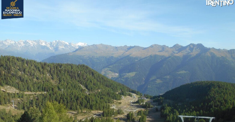 Webcam Folgarida-Marilleva  (Skiarea Campiglio Dolomiti di Brenta - Val di Sole Val Rendena) - Val Panciana