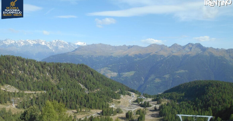 Webcam Folgarida-Marilleva  (Skiarea Campiglio Dolomiti di Brenta - Val di Sole Val Rendena) - Val Panciana