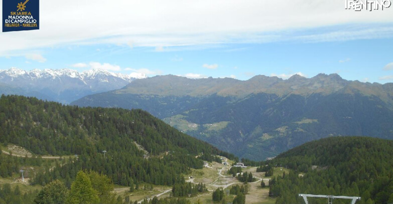 Webcam Folgarida-Marilleva  (Skiarea Campiglio Dolomiti di Brenta - Val di Sole Val Rendena) - Val Panciana