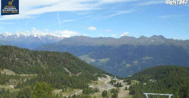Webcam Folgarida-Marilleva  (Skiarea Campiglio Dolomiti di Brenta - Val di Sole Val Rendena) - Val Panciana
