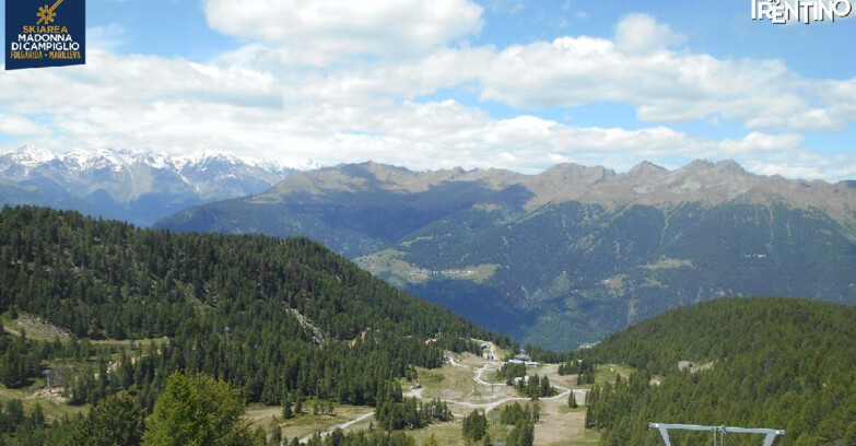 Webcam Folgarida-Marilleva  (Skiarea Campiglio Dolomiti di Brenta - Val di Sole Val Rendena) - Val Panciana