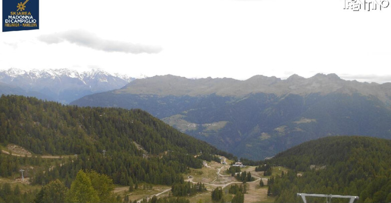 Webcam Folgarida-Marilleva  (Skiarea Campiglio Dolomiti di Brenta - Val di Sole Val Rendena) - Val Panciana