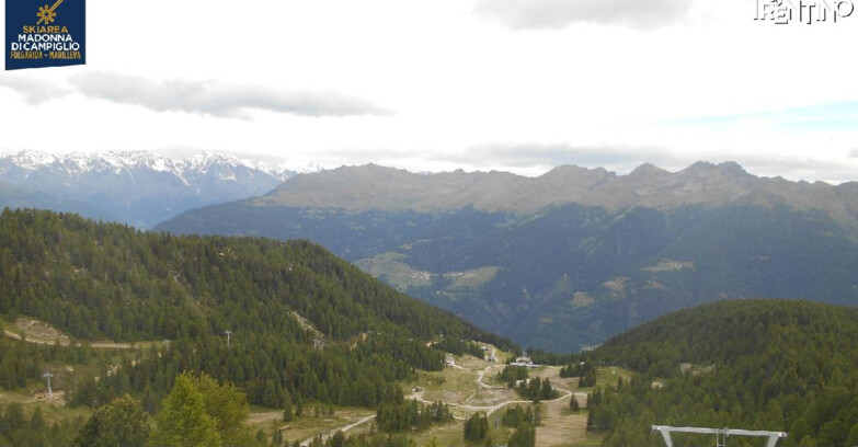 Webcam Folgarida-Marilleva  (Skiarea Campiglio Dolomiti di Brenta - Val di Sole Val Rendena) - Val Panciana