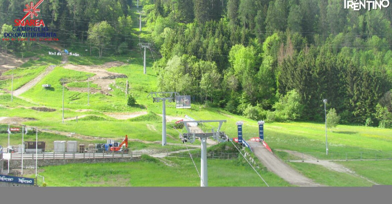 Webcam Folgarida-Marilleva  (Skiarea Campiglio Dolomiti di Brenta - Val di Sole Val Rendena) - Bike Park Val di Sole