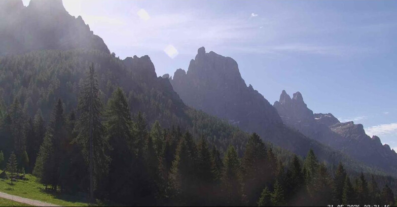 Webcam San Martino di Castrozza - Passo Rolle - Le Pale di San Martino