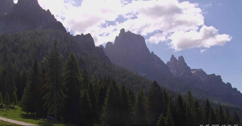 Webcam San Martino di Castrozza - Passo Rolle - Le Pale di San Martino