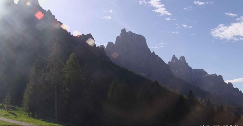 Webcam San Martino di Castrozza - Passo Rolle - Le Pale di San Martino
