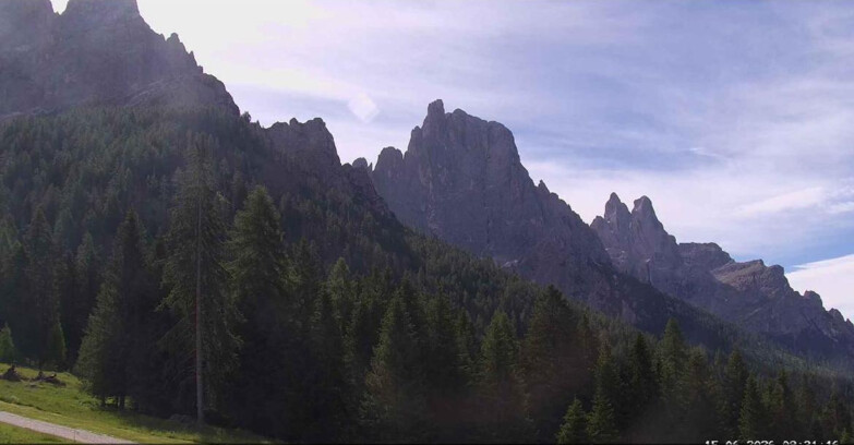 Webcam San Martino di Castrozza - Passo Rolle  - Le Pale di San Martino