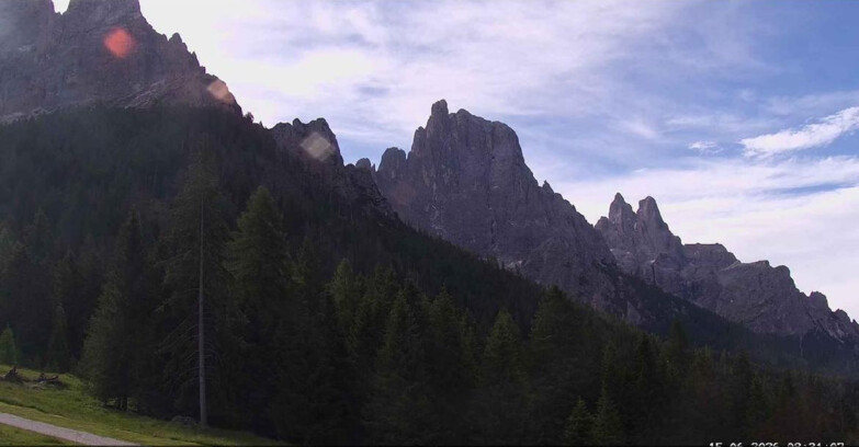 Webcam San Martino di Castrozza - Passo Rolle  - Le Pale di San Martino