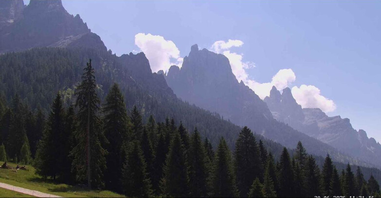 Webcam San Martino di Castrozza - Passo Rolle - Le Pale di San Martino