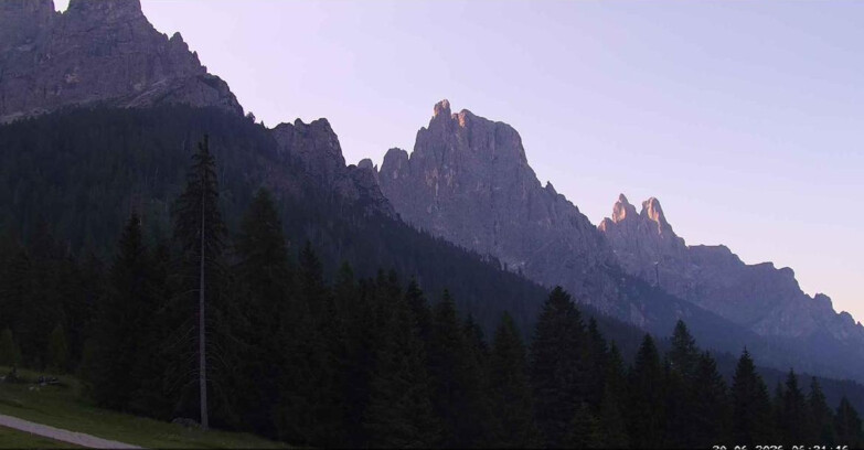 Webcam San Martino di Castrozza - Passo Rolle - Le Pale di San Martino