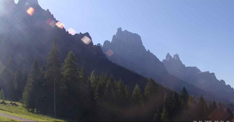 Webcam San Martino di Castrozza - Passo Rolle - Le Pale di San Martino