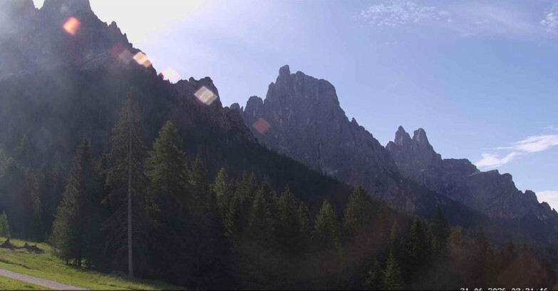 Webcam San Martino di Castrozza - Passo Rolle - Le Pale di San Martino