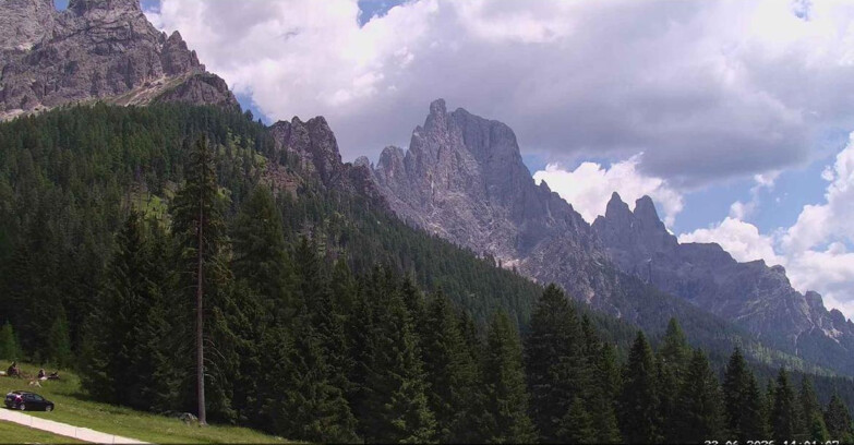 Webcam San Martino di Castrozza - Passo Rolle - Le Pale di San Martino