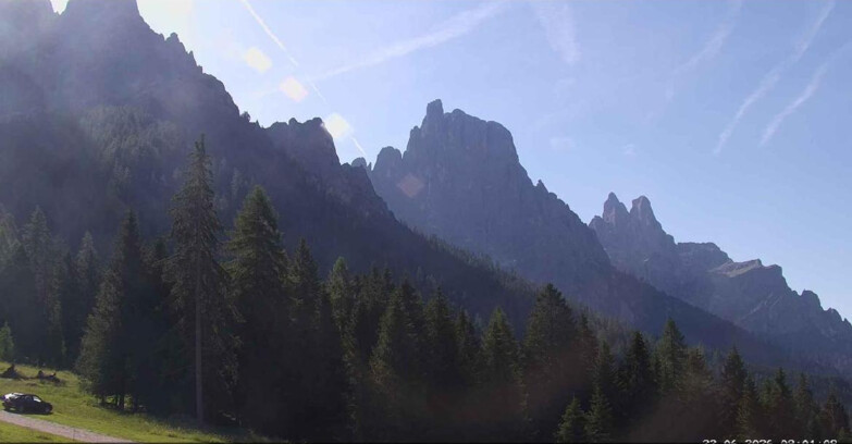 Webcam San Martino di Castrozza - Passo Rolle - Le Pale di San Martino