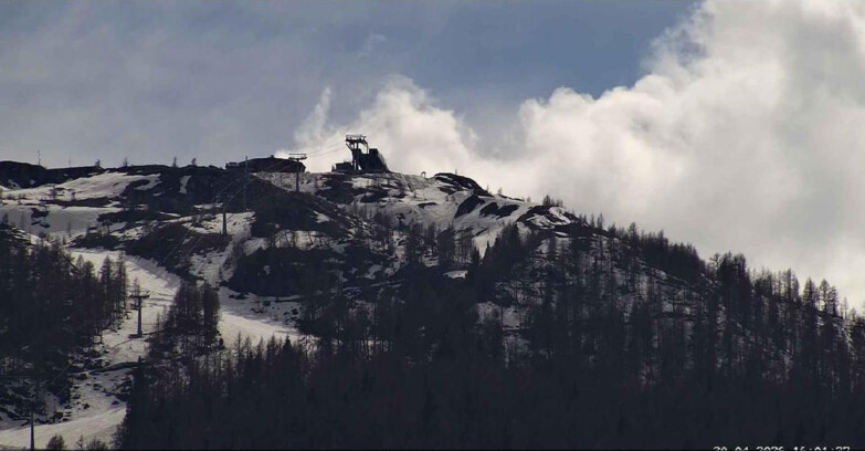 Webcam Сан-Мартино-ди-Кастроцца - Пассо-Ролле - Alpe Tognola e Pista 1