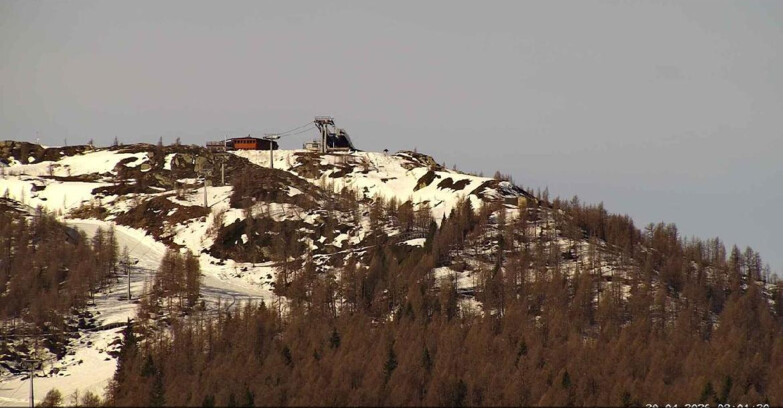 Webcam Сан-Мартино-ди-Кастроцца - Пассо-Ролле - Alpe Tognola e Pista 1