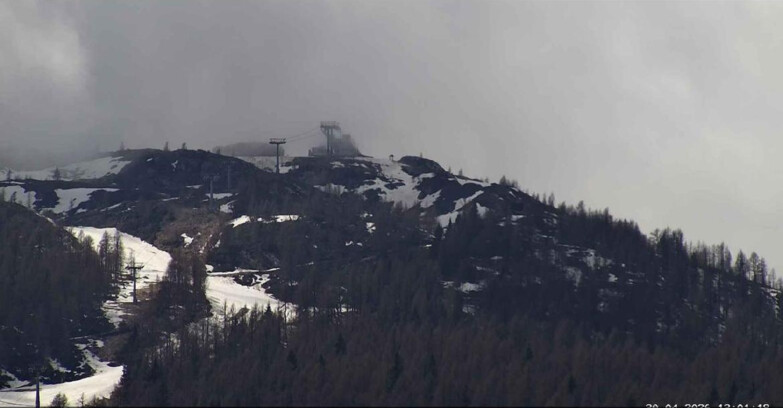 Webcam San Martino di Castrozza - Passo Rolle  - Alpe Tognola e Pista 1