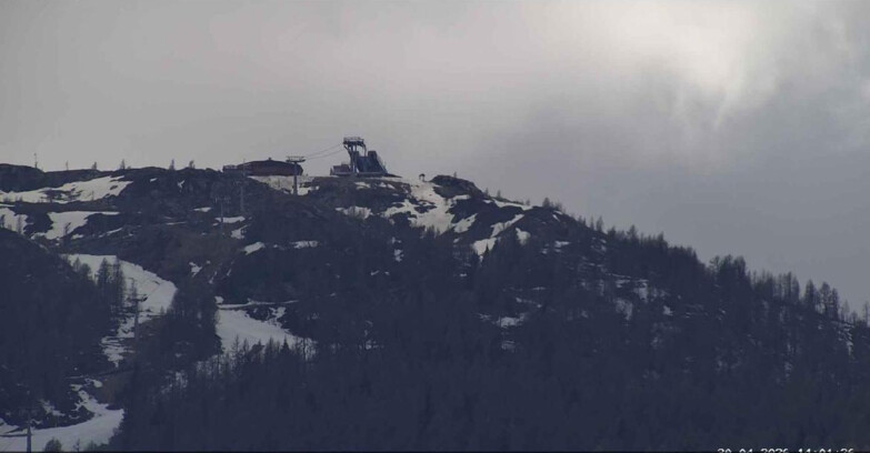 Webcam San Martino di Castrozza - Passo Rolle  - Alpe Tognola e Pista 1