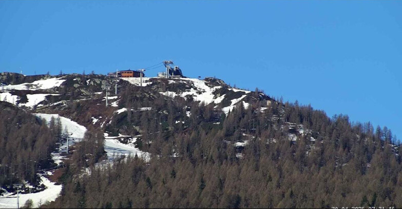 Webcam San Martino di Castrozza - Passo Rolle - Alpe Tognola e Pista 1