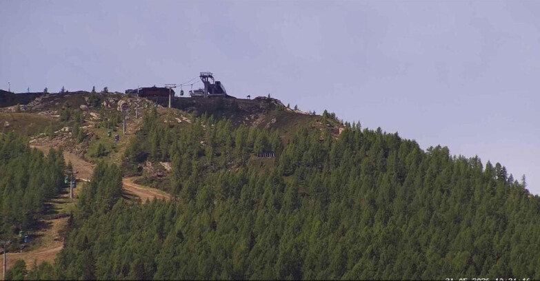 Webcam San Martino di Castrozza - Passo Rolle  - Alpe Tognola e Pista 1