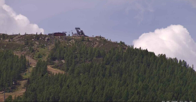 Webcam San Martino di Castrozza - Passo Rolle  - Alpe Tognola e Pista 1