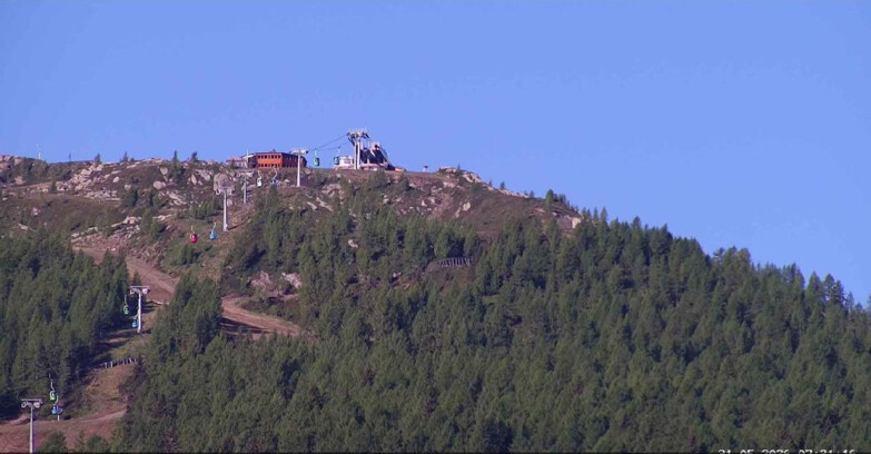 Webcam San Martino di Castrozza - Passo Rolle  - Alpe Tognola e Pista 1