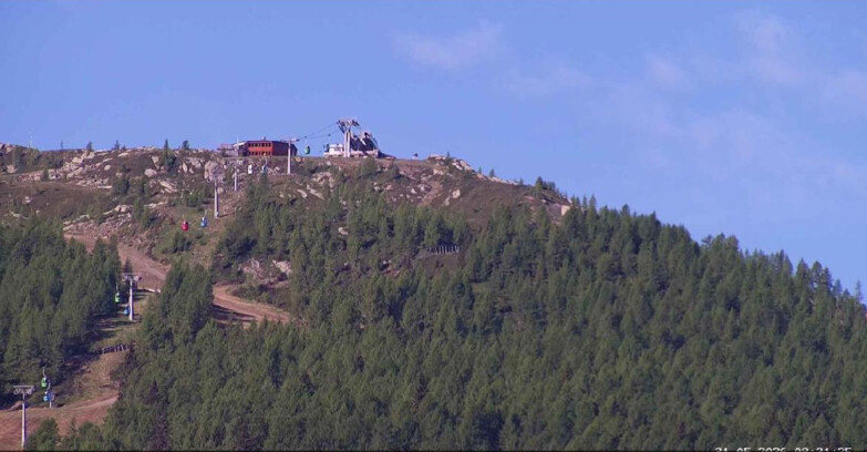 Webcam San Martino di Castrozza - Passo Rolle  - Alpe Tognola e Pista 1