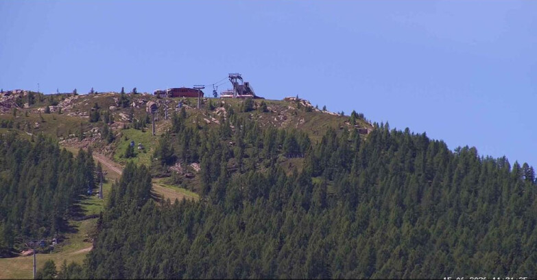 Webcam San Martino di Castrozza - Passo Rolle - Alpe Tognola e Pista 1