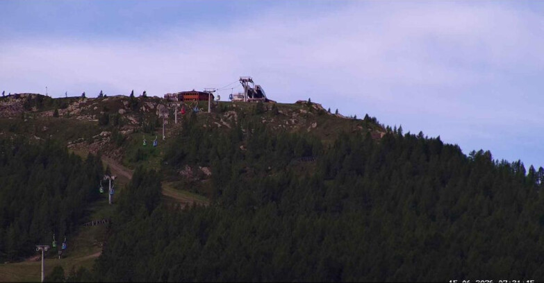 Webcam San Martino di Castrozza - Passo Rolle - Alpe Tognola e Pista 1