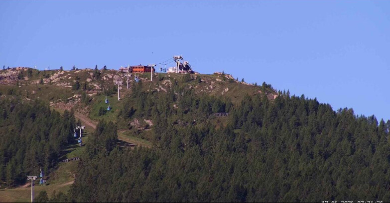 Webcam San Martino di Castrozza - Passo Rolle - Alpe Tognola e Pista 1