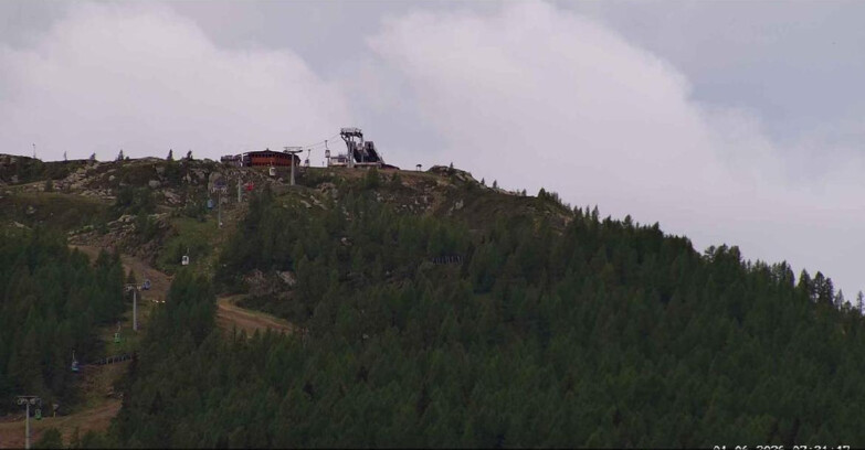 Webcam San Martino di Castrozza - Passo Rolle - Alpe Tognola e Pista 1