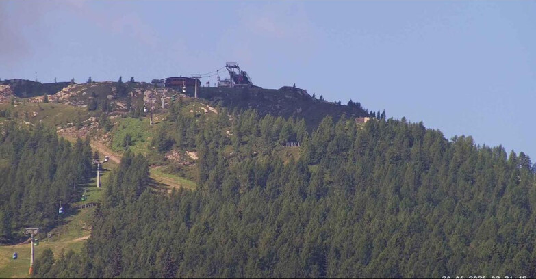 Webcam San Martino di Castrozza - Passo Rolle  - Alpe Tognola e Pista 1
